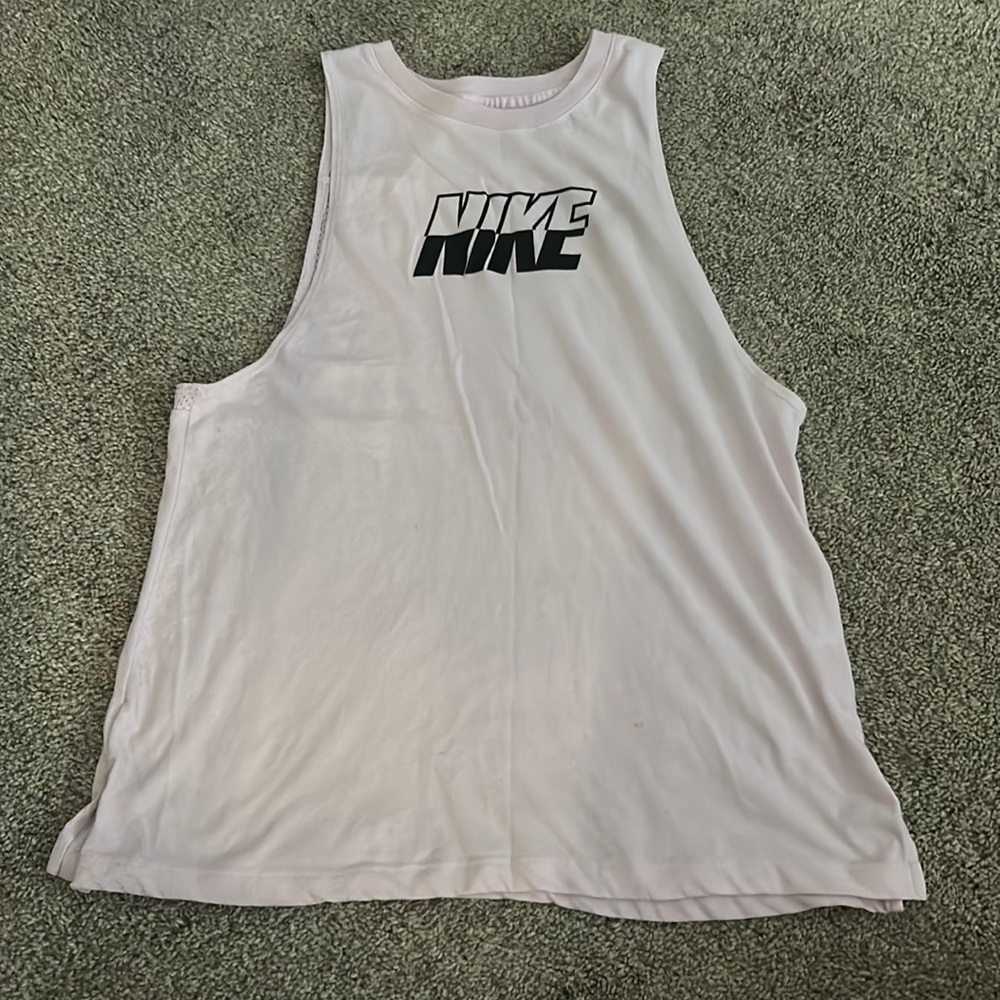 light pink nike tank